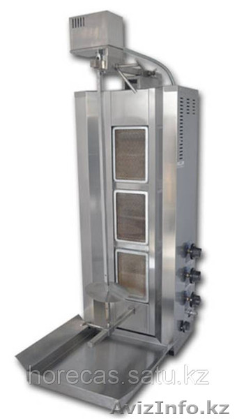 ДОНЕР АППАРАТ ГАЗОВЫЙ С МОТОРЧИКОМ(2 ГОРЕЛКА) - Изображение #1, Объявление #1117173