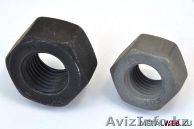 Гайка DIN 934 оцинкованная кл.пр 6 - Изображение #1, Объявление #1120285