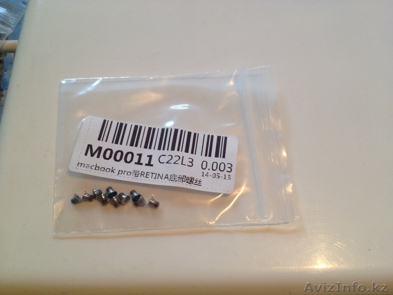  Комплект болтов MacBook Pro Retina Display screws - Изображение #1, Объявление #1113430