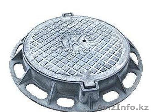 Люк канализационный чугунный ВК Тип (Т)  - Изображение #1, Объявление #1120930