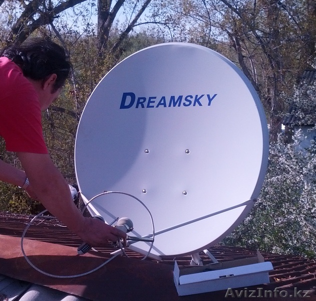 Спутниковые антенны в Алматы, установка, настройка. - Изображение #1, Объявление #1161133