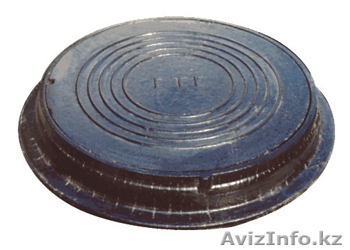 Люк чугунный телефонный ГТС тип «Т»  с замком  ГОСТ 8591-76 - Изображение #1, Объявление #1179757