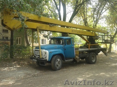 услуги автовышки- кобра высотой подъема 22 метра - Изображение #1, Объявление #1124119