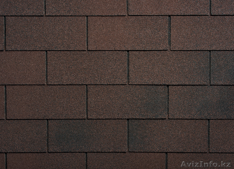 Гибкая черепица "Ruflex" ТАВ - Темный шоколад - Изображение #1, Объявление #1205869