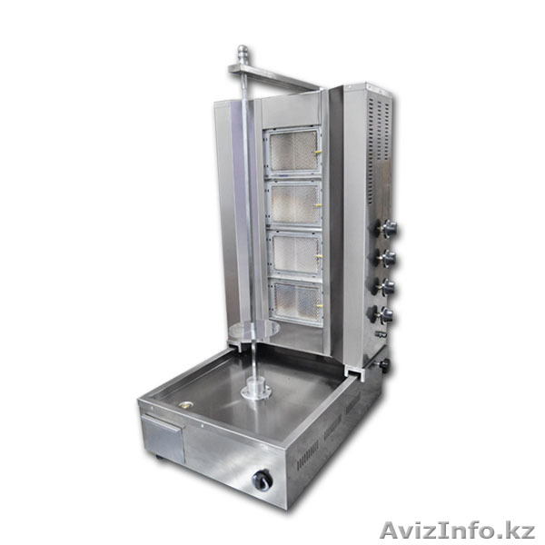 Аппарат для донера (шаурмы) газовый, 4 горелки, с мотором - Изображение #1, Объявление #1218432