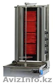 Аппарат для донера (шаурмы) эл., стеклокерамика, 4 ТЭНа, с мотором - Изображение #1, Объявление #1218881