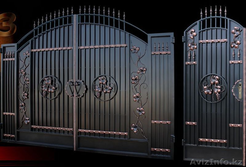 Металлические ворота "Флоренция" - Изображение #1, Объявление #1230472