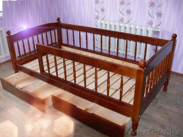 кровати из натурального массива дерева - Изображение #1, Объявление #1230153