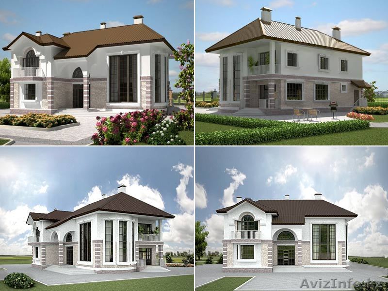 Строительство индивидуальных домов, коттеджей  - Изображение #1, Объявление #1239878