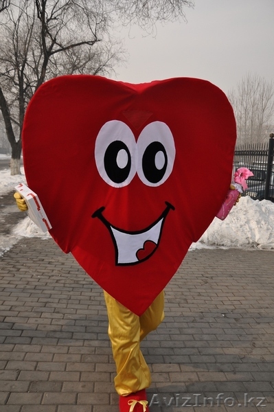 ...продаётся ростовая кукла - сердце - Изображение #1, Объявление #1255089