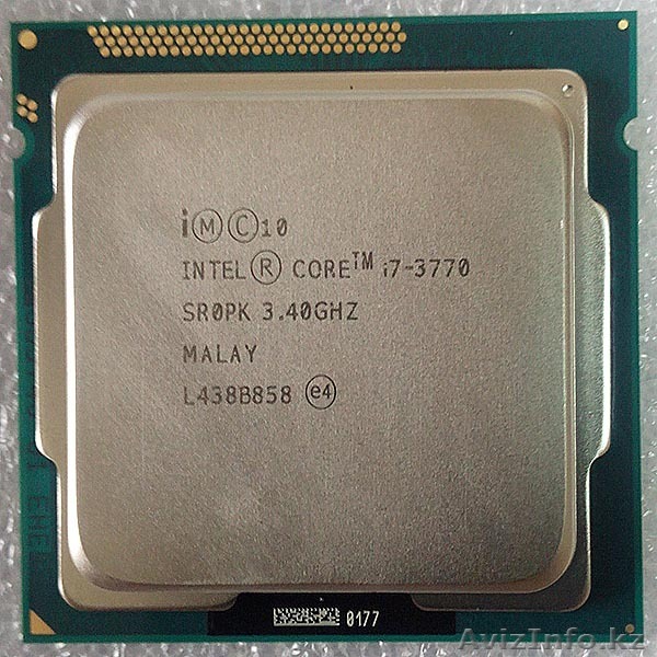 CPU Intel Core i7-3770 3,4MHz - Изображение #1, Объявление #1252162