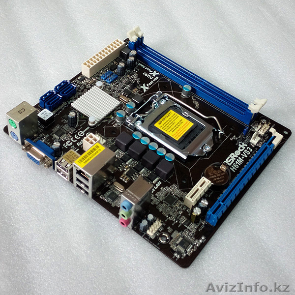Материнская плата S-1155 ASRock H61M-VS3 - Изображение #1, Объявление #1251673