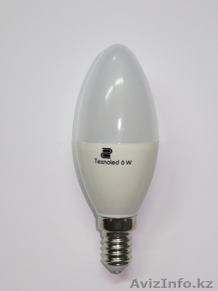 Светодиодная свеча е14/6ватт - Изображение #1, Объявление #1260146
