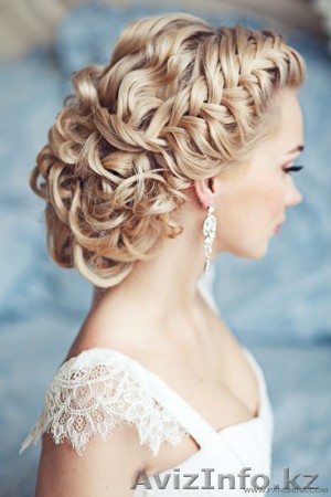 Вечерние и свадебные, прически и макияж с выездом на дом 87759608888 Улжан - Изображение #1, Объявление #1261703