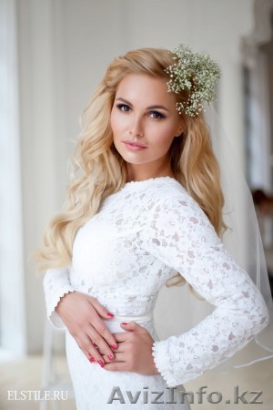 Свадебные укладки на волосы средней длины 87759608888 Улжан - Изображение #1, Объявление #1261712