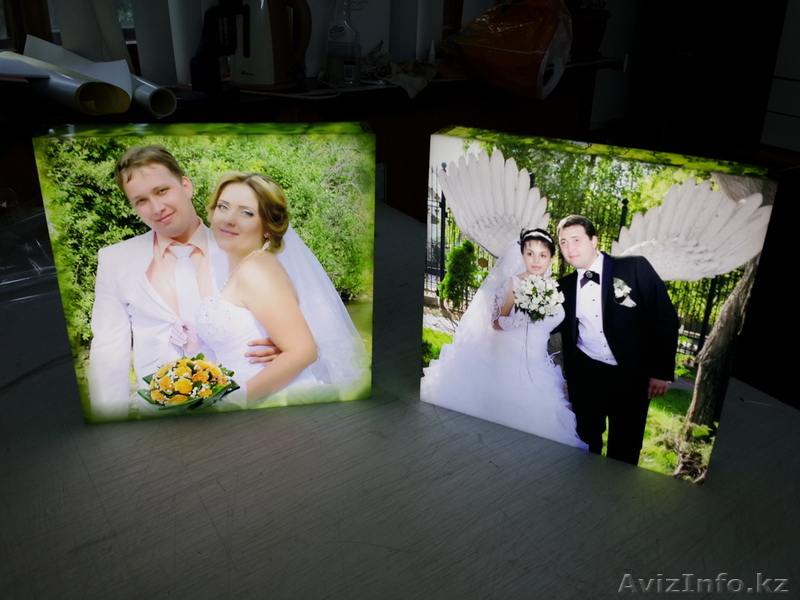 Интерьерный лайтбокс для молодожёнов - Изображение #1, Объявление #1269102