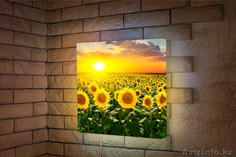 Интерьерный лайтбокс "Подсолнухи" - Изображение #1, Объявление #1269097