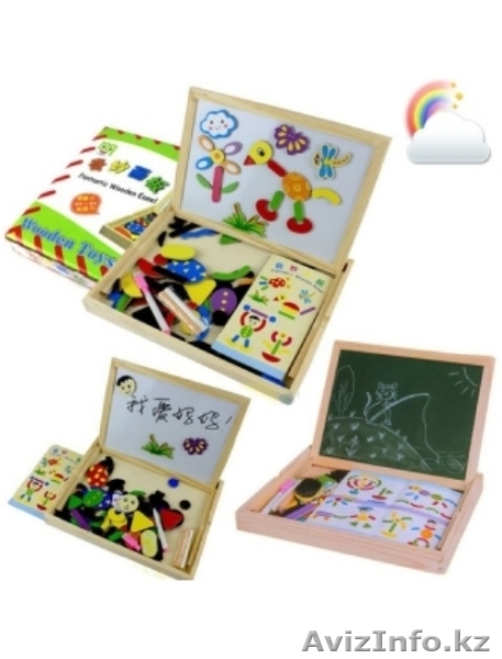 Доска магнитная 2х сторонняя формат А4 код 34030 - Изображение #1, Объявление #1292224