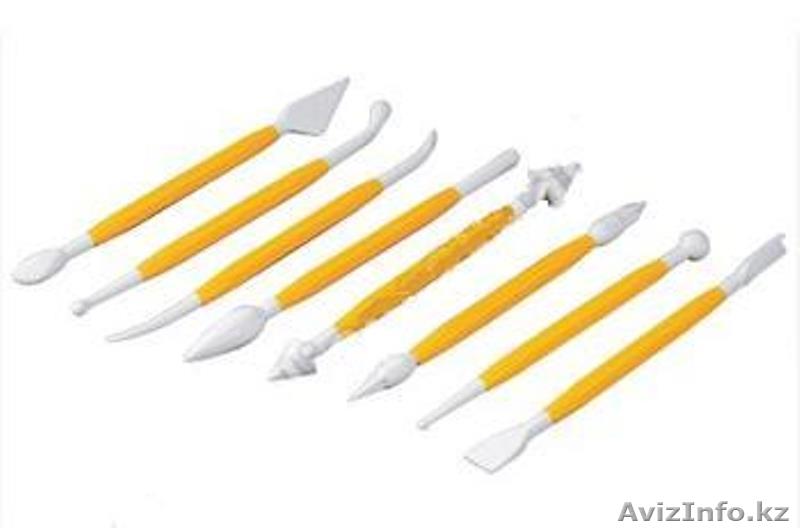 Набор инструментов для моделирования мастики и марципана из 8 шт 43049. - Изображение #1, Объявление #1295403