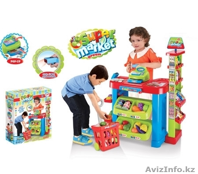 Детский игровой центр Super market green 34291 - Изображение #1, Объявление #1290660