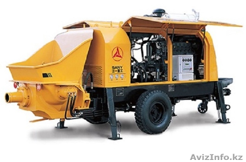 Станционарно-прицепной бетононасос SANY HBT 60C-1413DIII, пр-во Китай - Изображение #1, Объявление #1300355