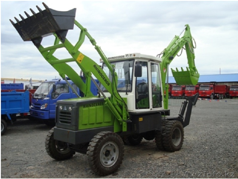 Экскаватор-погрузчик ShanDong XINIU (Rhinoceros XN120), Китай, новый, в наличии, - Изображение #1, Объявление #1300385