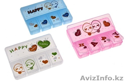 Таблетница контейнер 5 секций детский 46356 - Изображение #1, Объявление #1317837