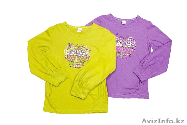 Джемпер с рисунком зайчики в чашечке 311165  - Изображение #1, Объявление #1313539