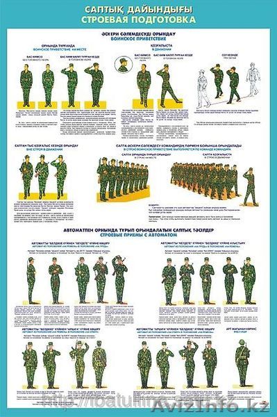 Плакаты по НВП для школ и воинских частей - Изображение #1, Объявление #1319711