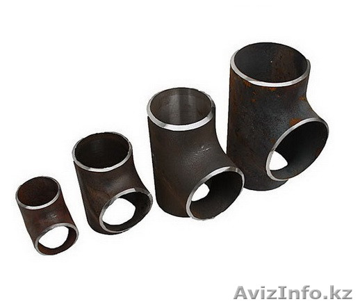 Тройники приварные стальные  ,оцинкованный и нержавейка ,черный  - Изображение #1, Объявление #1321239