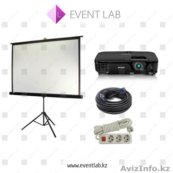 Аренда проектора в Алматы - Изображение #1, Объявление #1353276