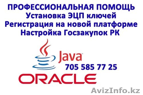 Регистрация новой платформы Госзакупок в Алматы. Установка ЭЦП ключа. Опыт 100% - Изображение #1, Объявление #1361402