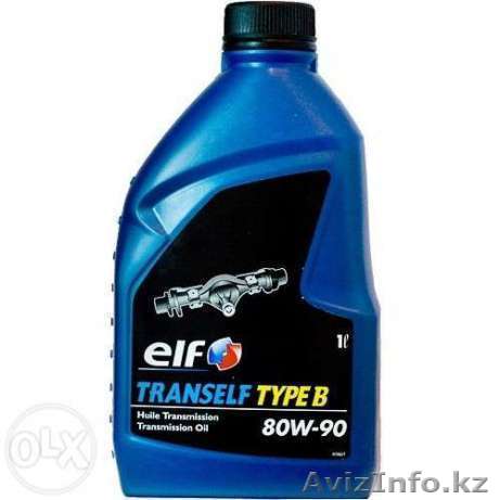 Трансмиссионное автомасло ELF TRANSELF TYPE B 80W90 1 Л - Изображение #1, Объявление #1366562