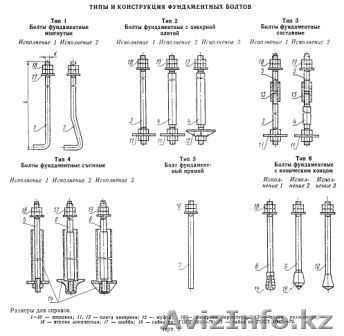 Болт фундаментный - Изображение #1, Объявление #1373961