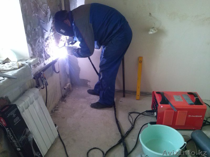 Сварщик сантехник  отопление 8701 852 00 48 - Изображение #1, Объявление #1381129