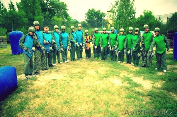 Праздники в Пейнтбольном Клубе Скорпион Алматы - Изображение #1, Объявление #1434347