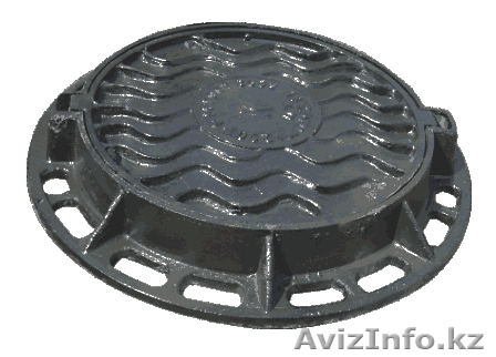 Канализационный люк чугунный, тип-Т, ГОСТ 3634-99 - Изображение #1, Объявление #1444246