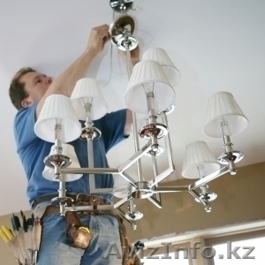 Установка (монтаж) люстры, бра, светильника - Изображение #1, Объявление #1439667