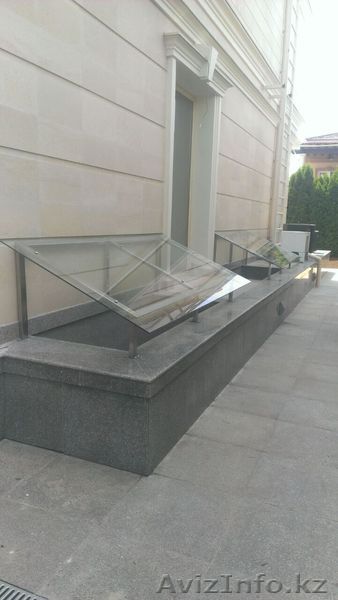 Стеклянные навесы, козырьки, входные группы, приямки - Изображение #1, Объявление #1457986