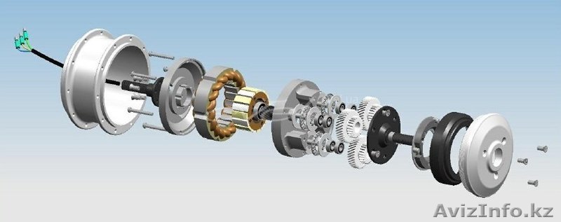 Мотор-колесо для велосипеда от 180 ватт до 1000 ватт - Изображение #1, Объявление #1455531