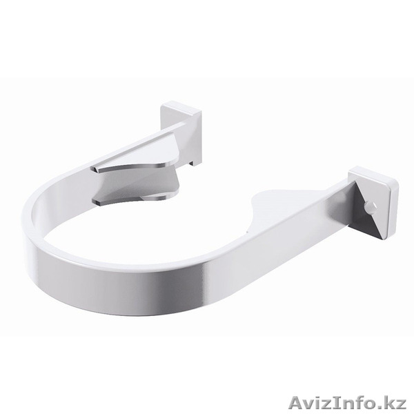 Хомут водосточной трубы VERAT (Белый) - Изображение #1, Объявление #1467131