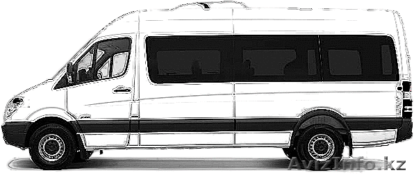 Аренда 14 местных Микроавтобусов в Алматы - Изображение #1, Объявление #1018482