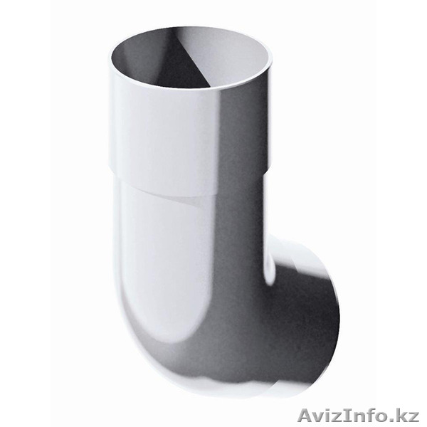 Колено водосточной системы 135/85  VERAT (Белый) - Изображение #1, Объявление #1466940