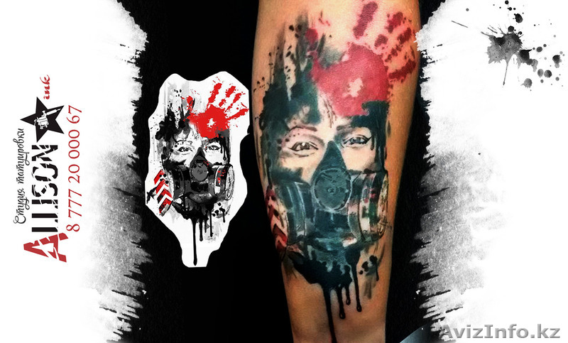 Татуировки, татуаж, выведение, боди-арт. - Изображение #1, Объявление #1407508