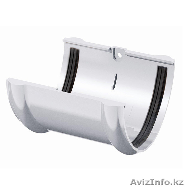 Соединитель желоба  VERAT (Белый) - Изображение #1, Объявление #1466554