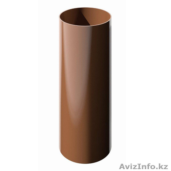 Труба водосточная 3000 мм VERAT (Коричневый) - Изображение #1, Объявление #1466932