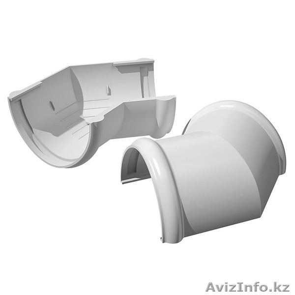 Угол желоба 135/120 VERAT (Белый) - Изображение #1, Объявление #1466943