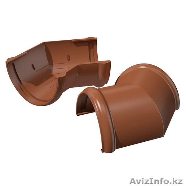 Угол желоба 135/120 VERAT (Коричневый) - Изображение #1, Объявление #1466944