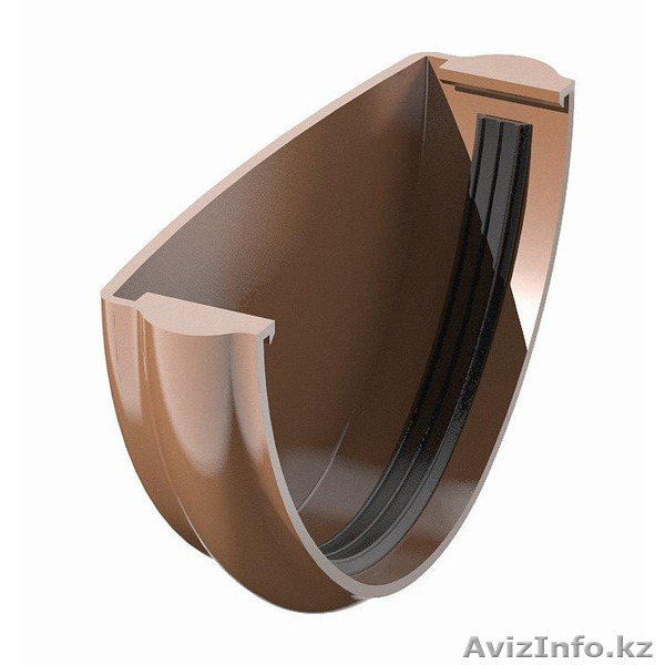 Заглушка желоба VERAT (Коричневый) - Изображение #1, Объявление #1466556