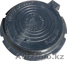 Люк чугунный тип Легкий ,Средний, тяжелый  С с шарниром и запорным устройством - Изображение #1, Объявление #1481424